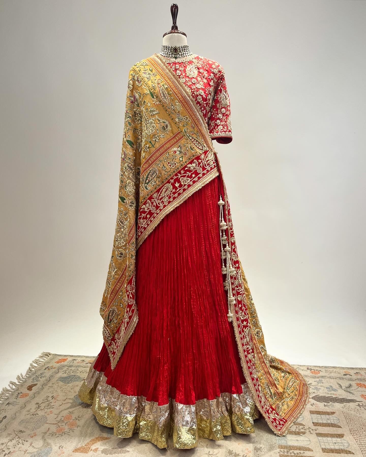 SHORT KOTI LEHENGA ENSEMBLE