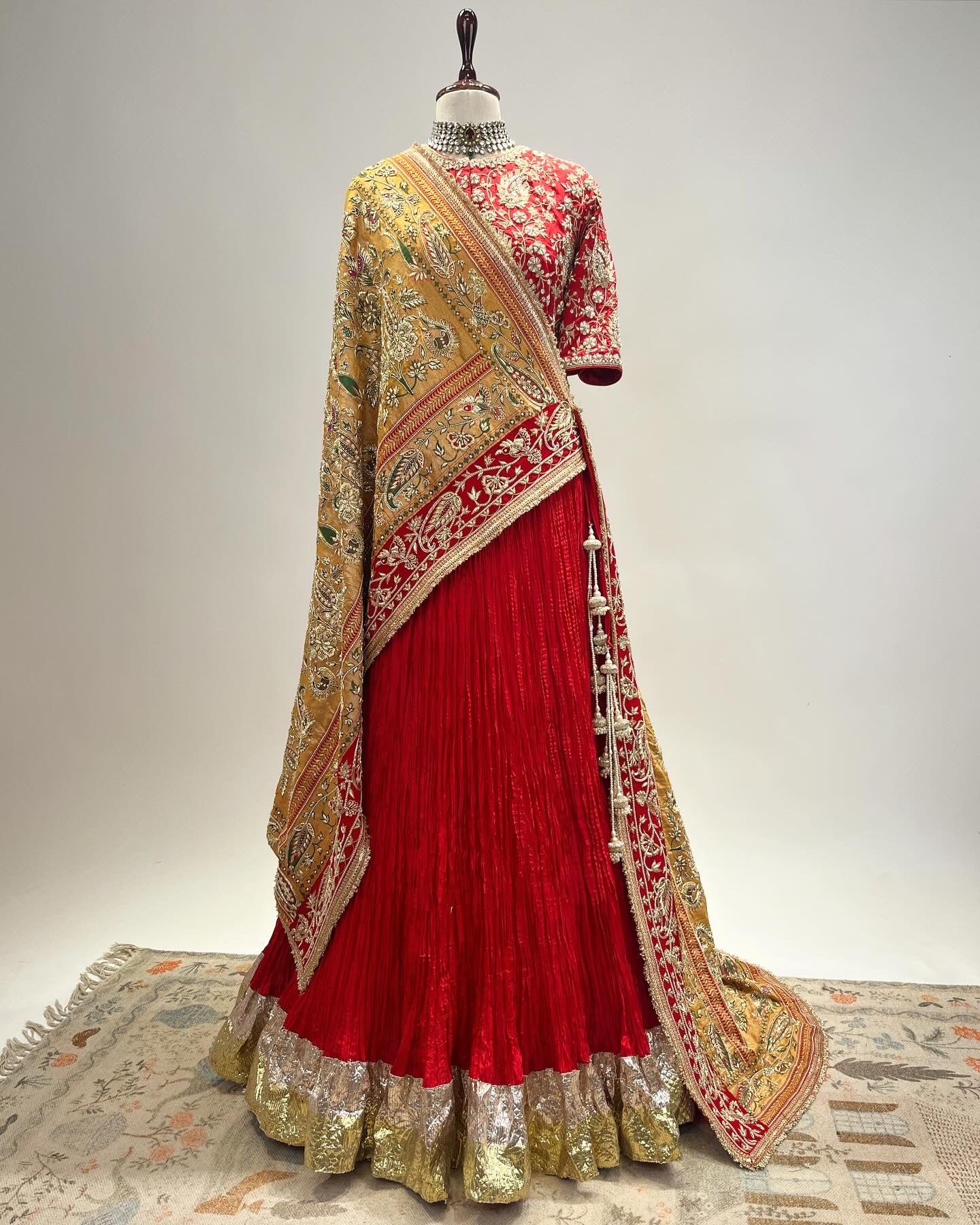 SHORT KOTI LEHENGA  ENSEMBLE