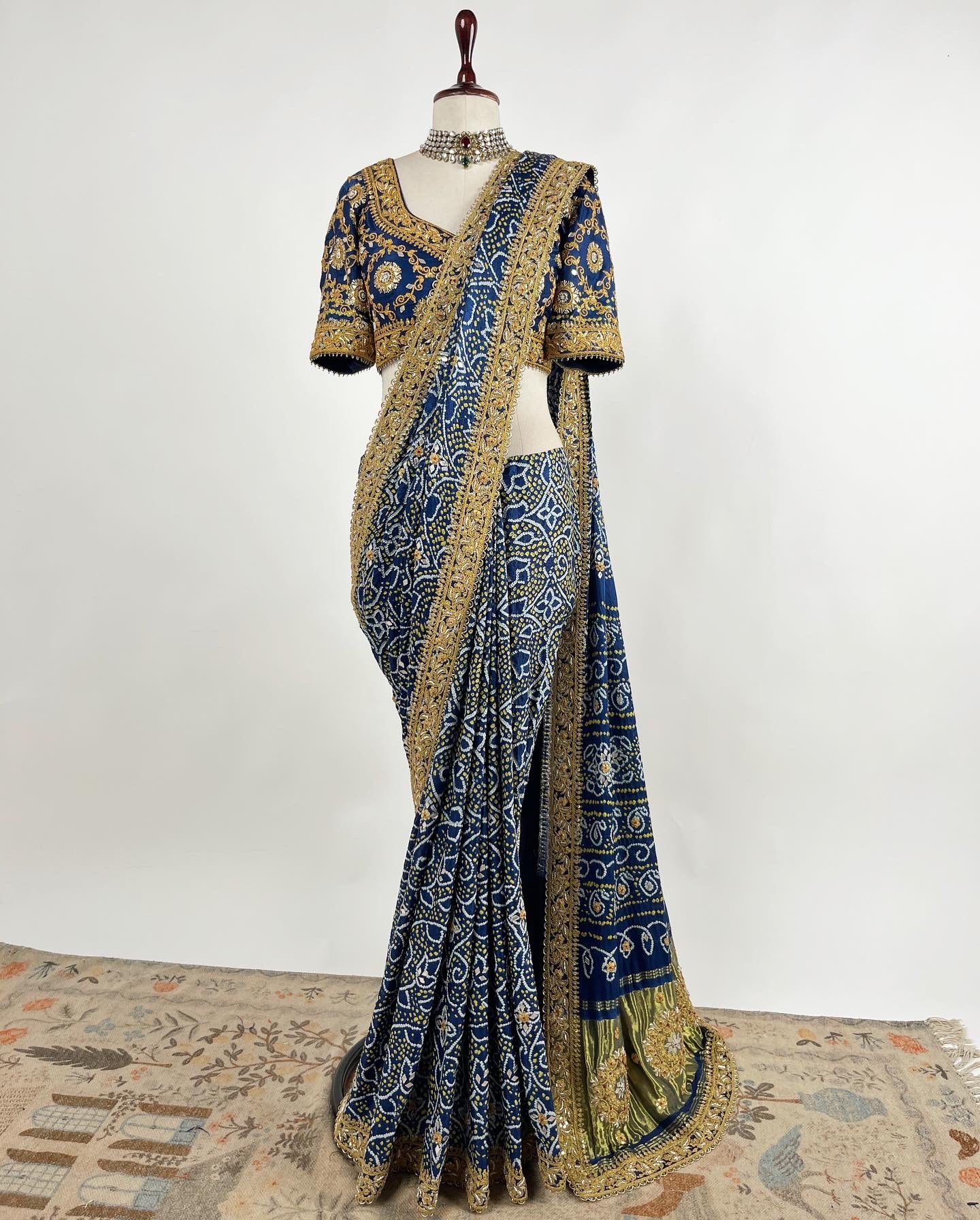 RAI BANDHEJ SHIKARA SAREE