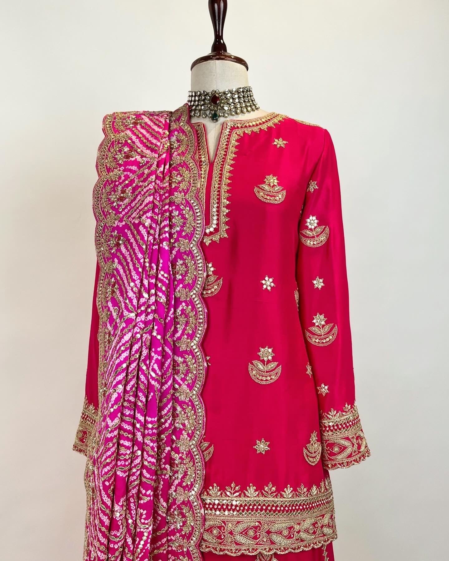 MARODI & GOTA WORK SHARARA ENSEMBLE