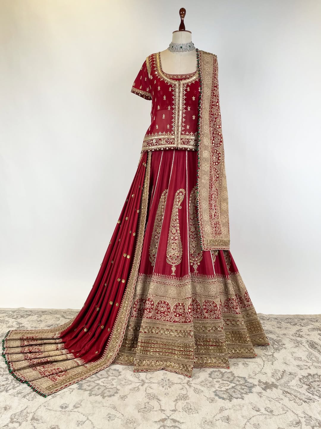 RAJPUTI POSHAK INSPIRED LEHENGA