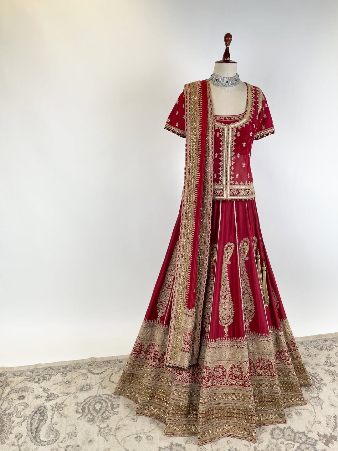 RAJPUTI POSHAK INSPIRED LEHENGA